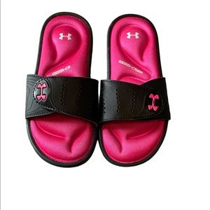 Under Armour Girls UA Ignite IX slides